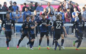 The San Jose Earthquakes won their first US Open Cup meeting with the San Francisco Deltas with a 2-0 win in the Fourth Round. Photo: San Jose Earthquakes