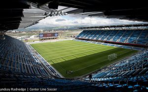 Avaya Stadium will be the site of the sixth all-time US Open Cup meeting between the San Jose Earthquakes and the L.A. Galaxy. The Galaxy have advanced in all five previous meetings. File Photo: Center Line Socket