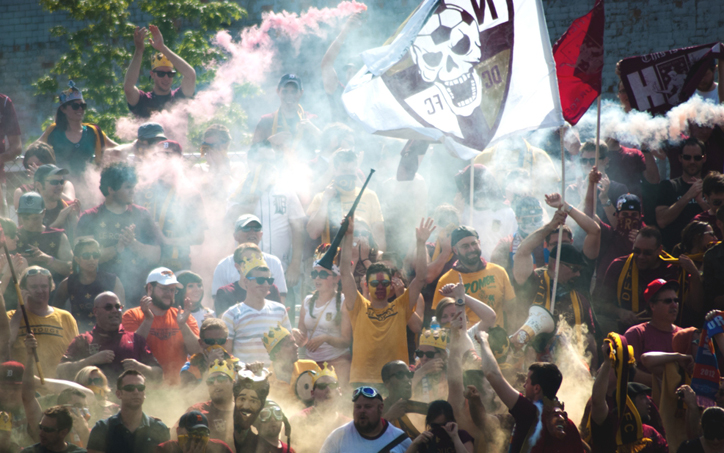 Detroit City FC, and their rabid fanbase, have qualified for the 2018 Lamar Hunt US Open Cup.