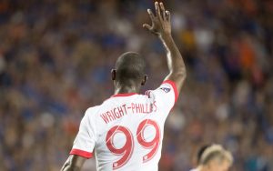 Bradley Wright-Phillips scored two goals, including the game-winner in extra time as the New York Red Bulls rallied from a two-goal deficit to beat FC Cincinnati, 3-2. Photo: Ryan Meyer | New York Red Bulls