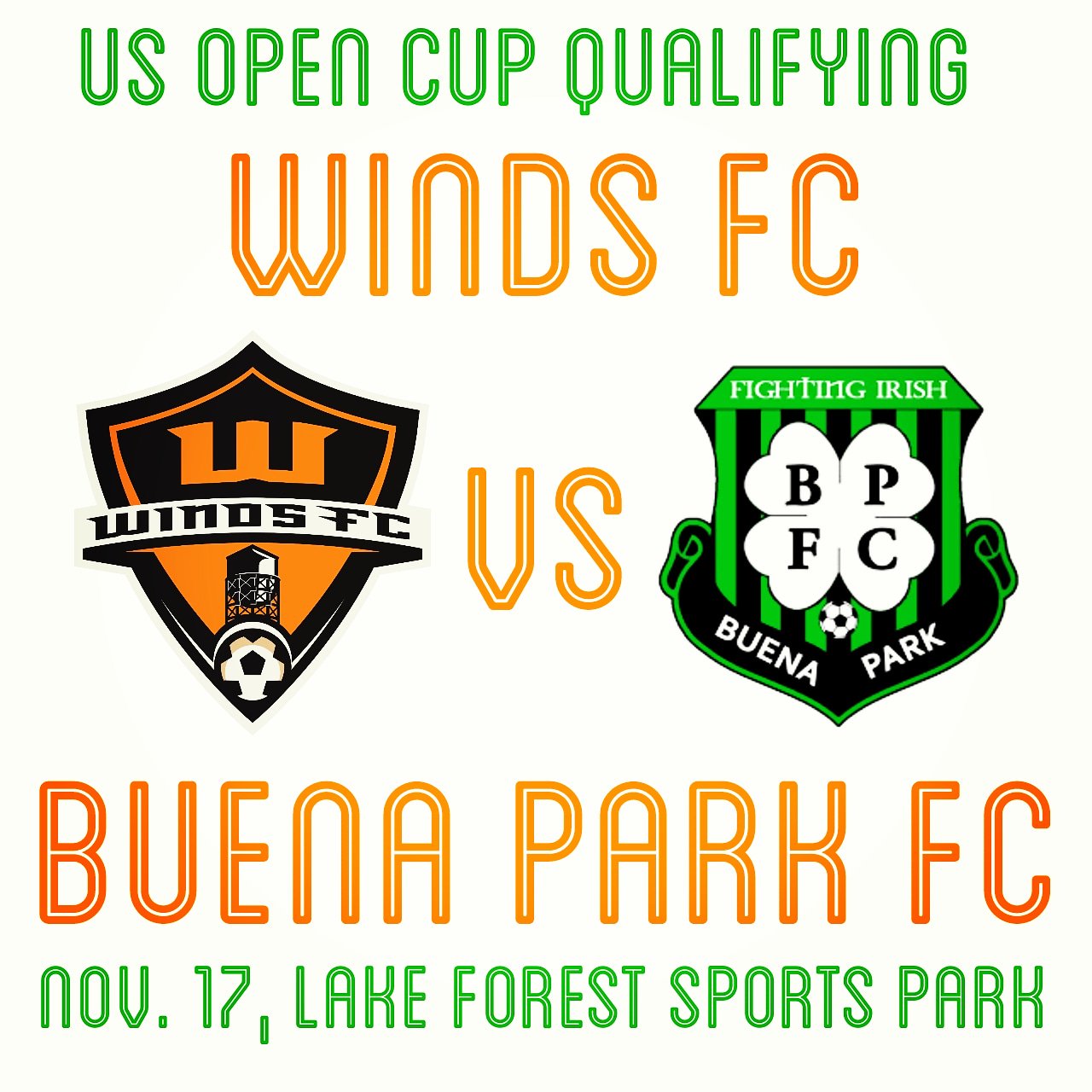 Santa Ana Winds vs. Buena Park FC