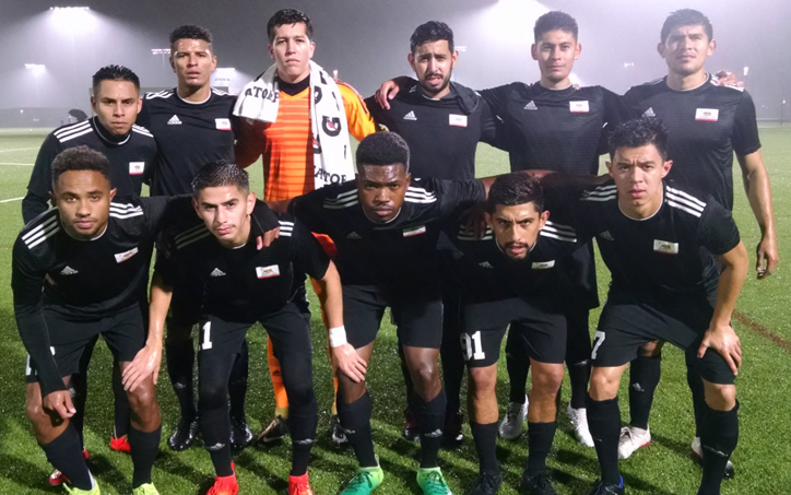 Cal FC poses for a team photo before they take on Cal United FC II in the Open Division Local qualifying tournament for the 2019 US Open Cup. Photo: Cal FC