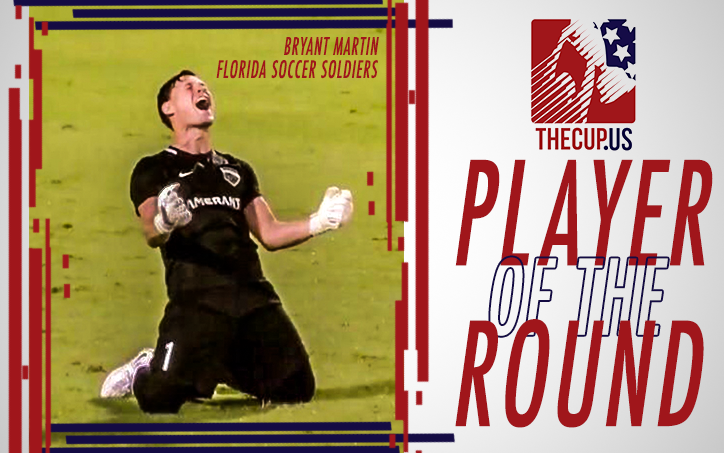 Bryant Martin - Florida Soccer Soldiers, TheCup.us Player of the Round