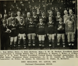 Ben Miller FC - 1920 National Challenge Cup champions