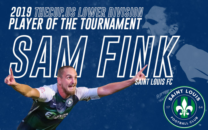 Sam Fink Saint Louis FC - Graphic by Daniel Crooke | Twitter @crooke86