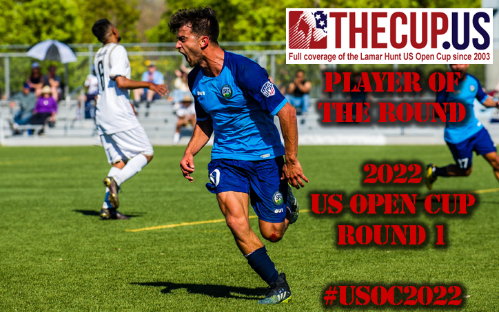 Tomas Bosuel San Fernando Valley FC 2022 US Open Cup Player of the Round