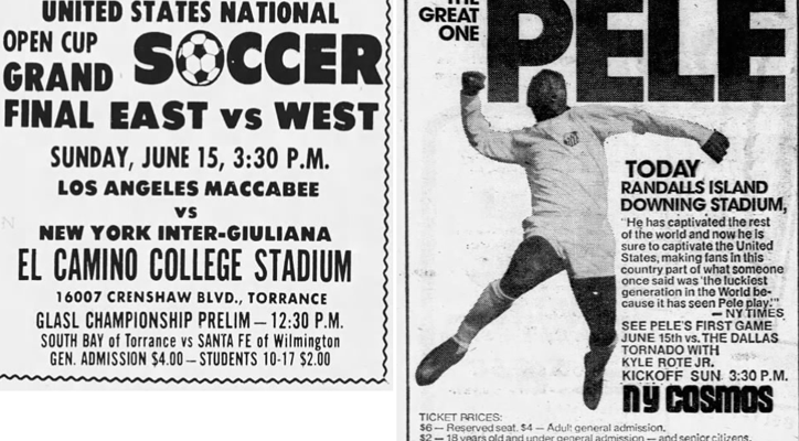 Before Lionel Messi’s 2023 US Open Cup impact, Pele changed the 1975 Final in a different way