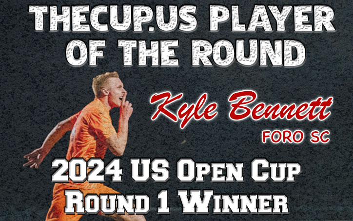 kyle bennett player of the round