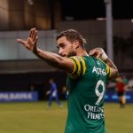 Manuel Arteaga of the Tampa Bay Rowdies celebrates after scoring a goal against the Birmingham Legion FC in the Fourth Round of the 2024 US Open Cup. Photo: Tampa Bay Rowdies