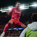 Joseph Zalinsky of St. Louis CITY SC celebrates after scoring a goal against Union Omaha in the Fourth Round of the 2025 US Open Cup. Photo: St. Louis CITY SC